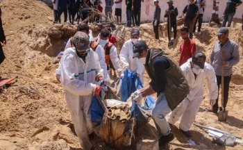 Nhiều bí ẩn xoay quanh ngôi mộ tập thể lớn nhất tại Gaza, nơi Isarel từng chiếm giữ