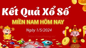 XSMN 1/5, Kết quả xổ số miền Nam hôm nay 1/5/2024, xổ số miền Nam ngày 1 tháng 5,trực tiếp XSMN 1/5