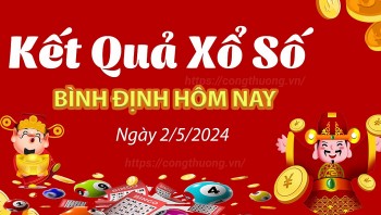 XSBDI 2/5, Kết quả xổ số Bình Định hôm nay 2/5/2024, KQXSBDI thứ Năm ngày 2 tháng 5