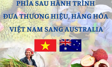Longform | Phía sau hành trình đưa thương hiệu, hàng hóa Việt Nam sang Australia