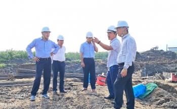 Tiến độ Đường dây 500kV mạch 3 NMNĐ Nam Định I – Phố Nối ngày 8/5