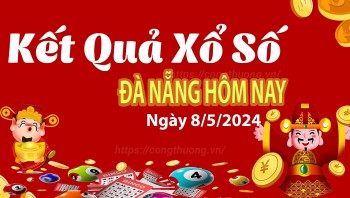 XSDNA 8/5, Kết quả xổ số Đà Nẵng hôm nay 8/5/2024, KQXSDNA thứ Tư ngày 8 tháng 5
