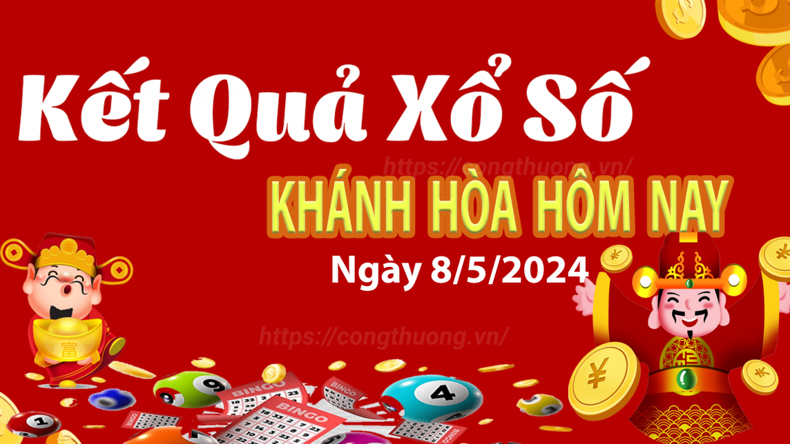 XSKH 8/5, Kết quả xổ số Khánh Hòa hôm nay 8/5/2024, KQXSKH thứ Tư ngày 8 tháng 5