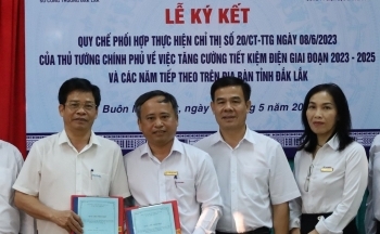 Đắk Lắk: Ký kết quy chế phối hợp nhằm tăng cường tiết kiệm điện