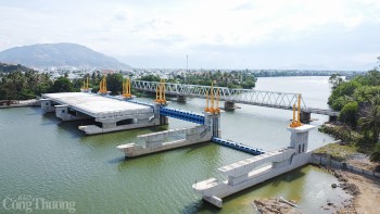 Hiện trạng dự án đập ngăn mặn  ở Nha Trang chậm tiến độ nhiều năm