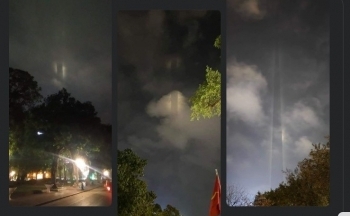 Những hiện tượng 'lạ' từng xuất hiện trên bầu trời Hà Nội