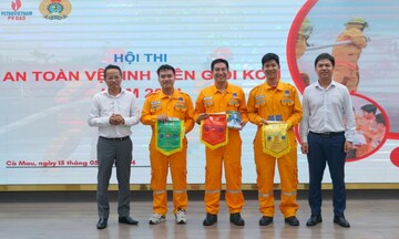 Thành công của Hội thi An toàn vệ sinh viên giỏi PV GAS CA MAU năm 2024