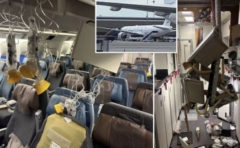 Hành khách trên máy bay Singapore gặp nhiễu động: 'Chúng tôi như đang rơi tự do'