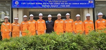 Đội xung kích PC Lào Cai lên đường hỗ trợ thi công đường dây 500kV mạch 3