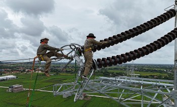 Đường dây 500kV mạch 3 NMNĐ Nam Định I – Thanh Hóa: Sẽ về đích đúng hạn