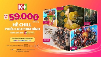 Thỏa sức phiêu lưu phim đỉnh trên K+ với gói app K+ vui hè chỉ từ 59.000 đồng/tháng