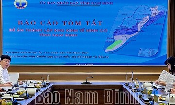 Nam Định: Nhiều doanh nghiệp lớn đề xuất đầu tư vào Khu kinh tế Ninh Cơ