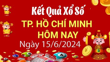 XSHCM 15/6. Xem kết quả xổ số TP.HCM hôm nay 15/6/2024, xổ số TP.HCM ngày 15 tháng 6