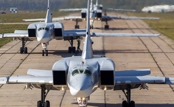 Oanh tạc cơ Tu-22M3 của Nga thể hiện sức mạnh tại chiến trường Ukraine