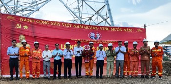 Vinh dự, tự hào khi được đứng trong hàng ngũ của Đảng ngay trên công trường đường dây 500kV mạch 3
