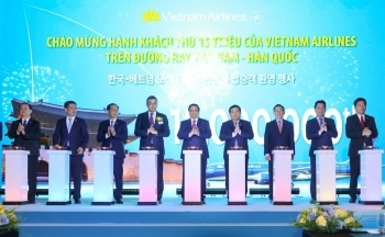 Vietnam Airlines ghi dấu cột mốc 30 năm đường bay Việt Nam - Hàn Quốc