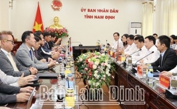 Doanh nghiệp Nhật Bản tìm cơ hội đầu tư tại Nam Định