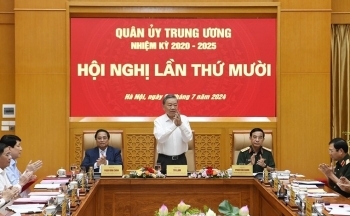 Chủ tịch nước và Thủ tướng dự Hội nghị Quân ủy Trung ương lần thứ 10