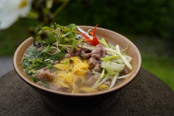 Phở ngô - món ngon riêng có của cao nguyên đá Hà Giang