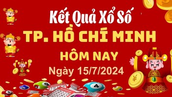 XSHCM 15/7, Kết quả xổ số TP.HCM hôm nay 15/7/2024, KQXSHCM thứ Hai ngày 15 tháng 7