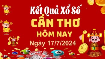 XSCT 17/7, Kết quả xổ số Cần Thơ hôm nay 17/7/2024, KQXSCT thứ Tư ngày 17 tháng 7