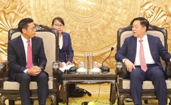 Trưởng Ban Tuyên giáo Trung ương tiếp xã giao Phó Trưởng Ban Tuyên huấn Trung ương Đảng Nhân dân Cách mạng Lào
