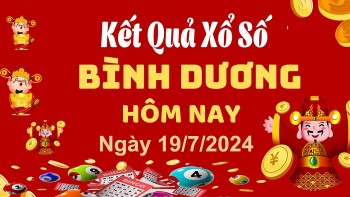 XSBD 19/7, Kết quả xổ số Bình Dương hôm nay 19/7/2024, KQXSBD thứ Sáu ngày 19 tháng 7
