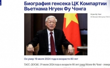 Truyền thông quốc tế đồng loạt đưa tin Tổng Bí thư Nguyễn Phú Trọng từ trần