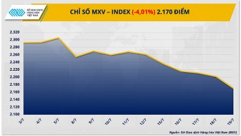 Thị trường hàng hóa hôm nay ngày 22/7/2024: Chỉ số MXV-Index xuống mức thấp nhất kể từ đầu tháng 3