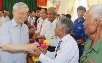'Tổng Bí thư Nguyễn Phú Trọng có cống hiến to lớn vì hạnh phúc của nhân dân'