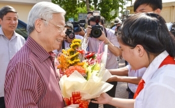 Hình ảnh Tổng Bí thư Nguyễn Phú Trọng in sâu trong tâm trí cán bộ, nhân dân Bà Rịa - Vũng Tàu