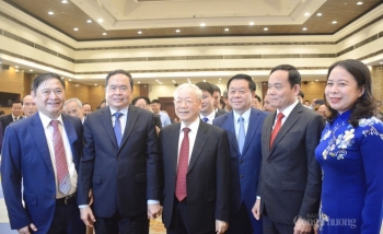 Tổng Bí thư Nguyễn Phú Trọng 'truyền lửa' và phát huy vai trò của đội ngũ trí thức