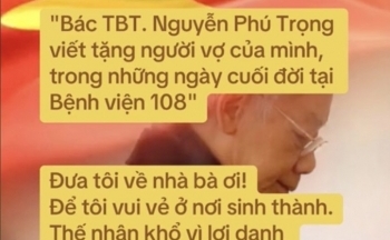 Bày tỏ tình cảm tiếc thương Tổng Bí thư là đáng quý nhưng cần tỉnh táo!