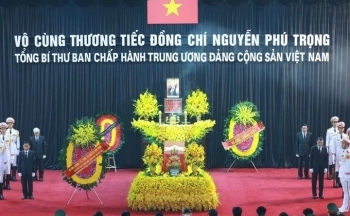 Quốc tang Tổng Bí thư Nguyễn Phú Trọng: Lễ viếng tại Hà Nội