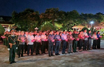 Lai Châu: Thắp nến tri ân các Anh hùng Liệt sĩ