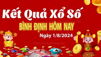 XSBDI 1/8, xem kết quả xổ số Bình Định hôm nay 1/8/2024, xổ số Bình Định ngày 1 tháng 8