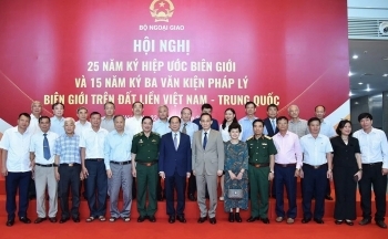 25 năm Hiệp ước biên giới đất liền Việt Nam - Trung Quốc: Hòa bình, ổn định để phát triển bền vững