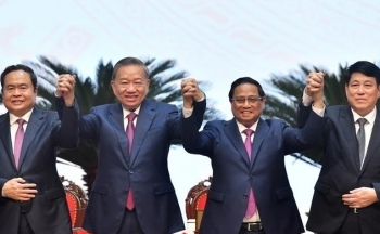 [Ảnh] Đồng chí Tô Lâm được bầu giữ chức Tổng Bí thư Ban Chấp hành Trung ương Đảng Cộng sản Việt Nam