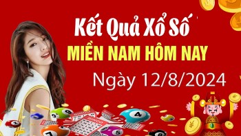 XSMN 12/8, xổ số miền Nam ngày 12 tháng 8. Kết quả xổ số miền Nam thứ Hai ngày 12/8/2024
