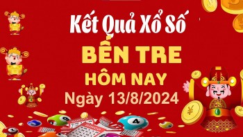 XSBTR 13/8, Xem kết quả xổ số Bến Tre hôm nay 13/8/2024, xổ số Bến Tre ngày 13 tháng 8