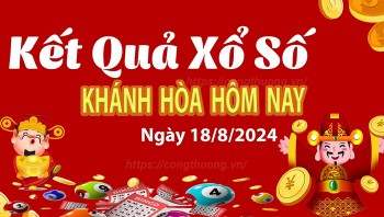 XSKH 18/8, kết quả xổ số Khánh Hòa hôm nay 18/8/2024, xổ số Khánh Hòa ngày 18 tháng 8