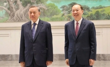 Tổng Bí thư, Chủ tịch nước Tô Lâm hội kiến đồng chí Hoàng Khôn Minh, Bí thư Tỉnh ủy Quảng Đông