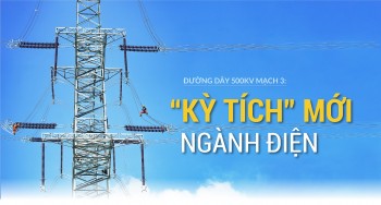 Đường dây 500kV mạch 3: 'Kỳ tích' mới ngành điện
