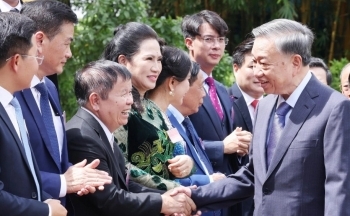 Tổng Bí thư, Chủ tịch nước Tô Lâm tiếp đoàn Hiệp hội Doanh nghiệp nhỏ và vừa Việt Nam