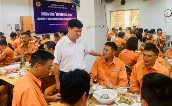 Công ty cổ phần Nhiệt điện Quảng Ninh: 'Bữa cơm Công đoàn' ấm tình Người lao động