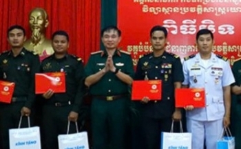 Cán bộ Quân đội Hoàng gia Campuchia hoàn thành tập huấn nghiệp vụ lịch sử quân sự tại Việt Nam