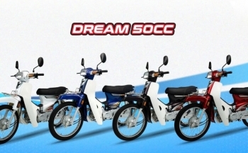 Giá xe Detech Dream 50cc mới nhất ngày 2/9/2024: Honda Dream huyền thoại giành cho nam giới