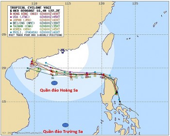 Cơ quan khí tượng Mỹ dự báo bão YAGI mạnh cấp 16 khi vào biển Đông