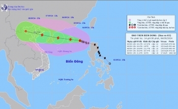 Cơn bão số 3 trên Biển Đông, cập nhật mới nhất ngày 4/9: Bão tiếp tục di chuyển, gió giật cấp 15
