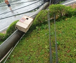 Thợ điện trắng đêm xử lý sự cố do bão số 3